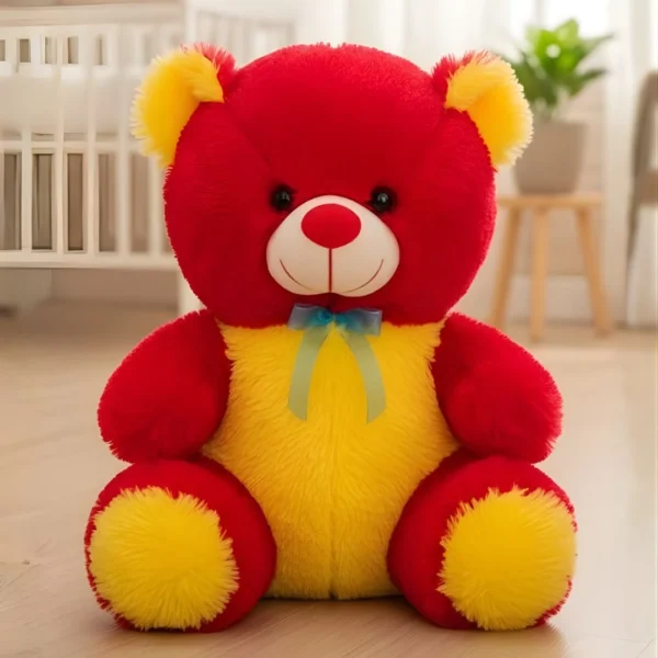 Royal Red Hug Teddy – Soft Plush Teddy Bear